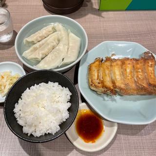 焼き餃子水餃子ライス(宇都宮みんみん ホテルメッツ店)