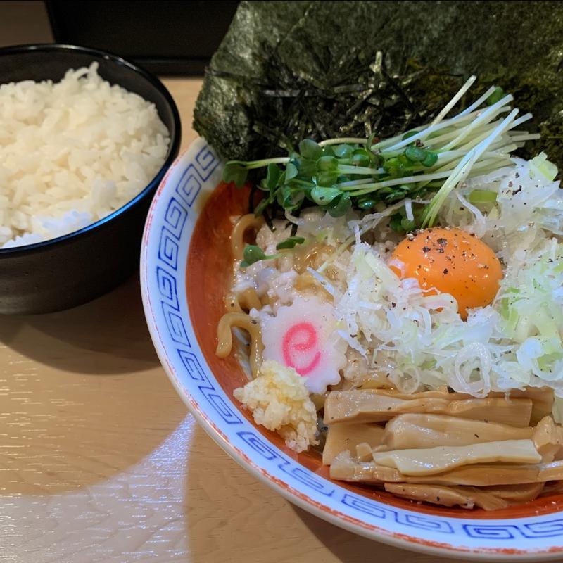 特製特濃野菜増し油そば(武蔵野アブラ学会 吉祥寺店)