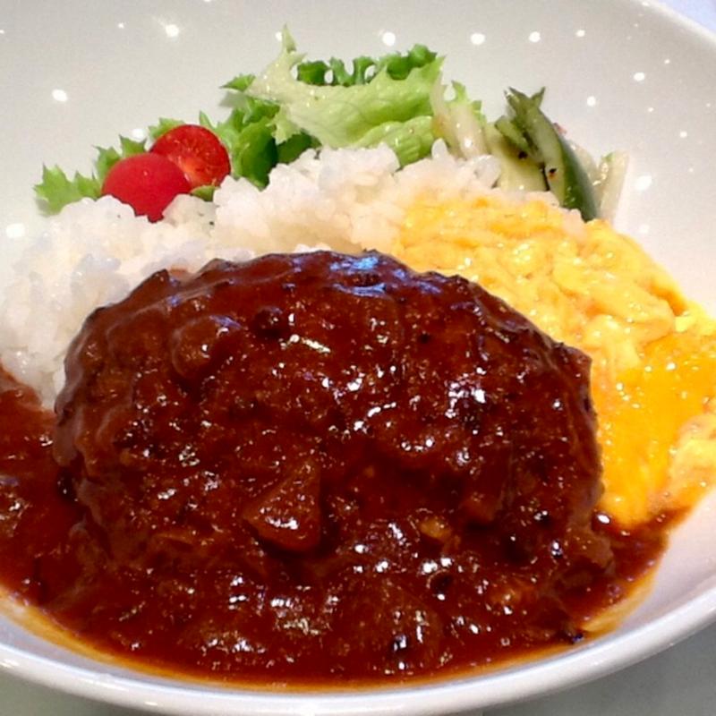 日替わりランチ(バーグカレー)(カフェ・ド・メトロ)