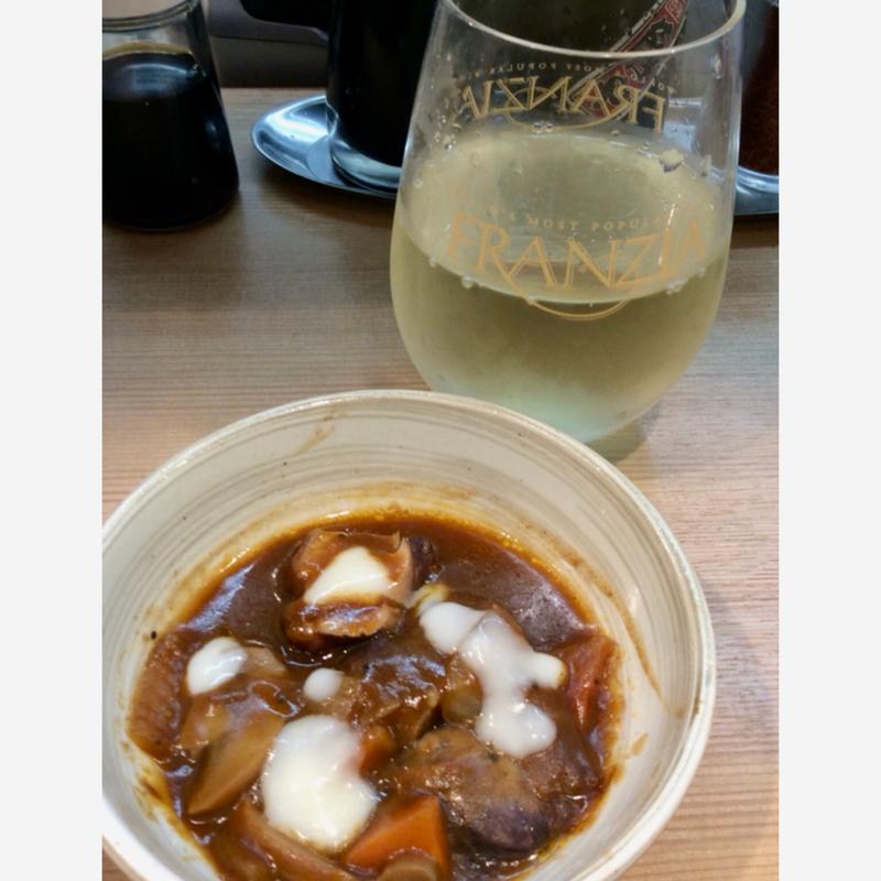 セットメニュー(白ワイン＋チキン赤ワインソース)(角や 金山下りホーム店 )