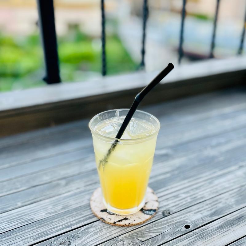 シークワーサーソーダ(桜キッチンカフェ)