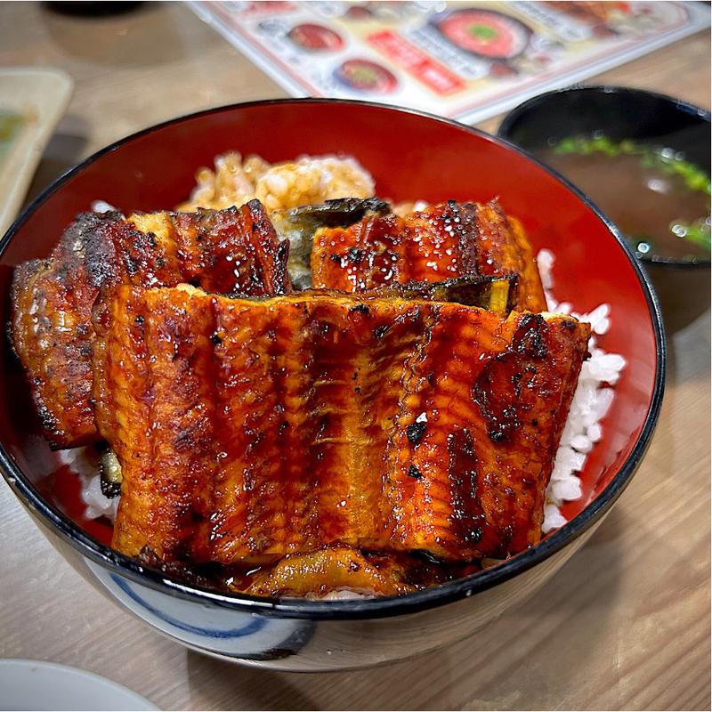 うな丼ダブル(オオギヤと宇奈とと 仙台富沢店)