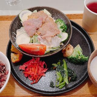 豚肉の金山寺味噌焼き(A to Z cafe)