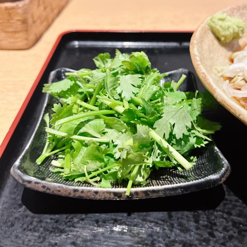 生パクチー(蕎麦処グレゴリー)