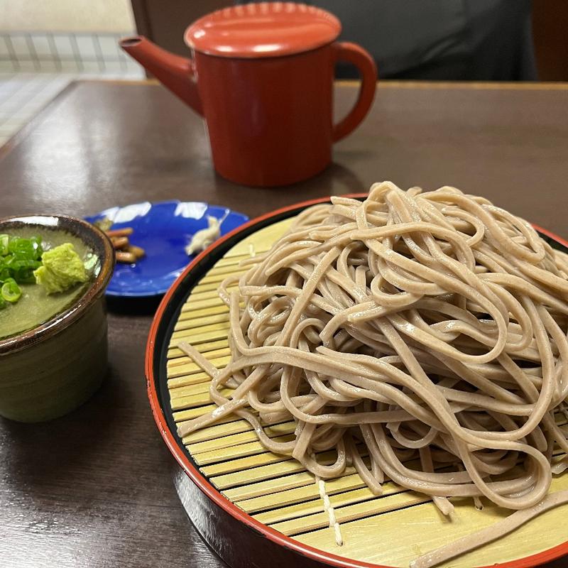 もりそば大盛り(滝口わさび園 （たきぐちわさびえん）)
