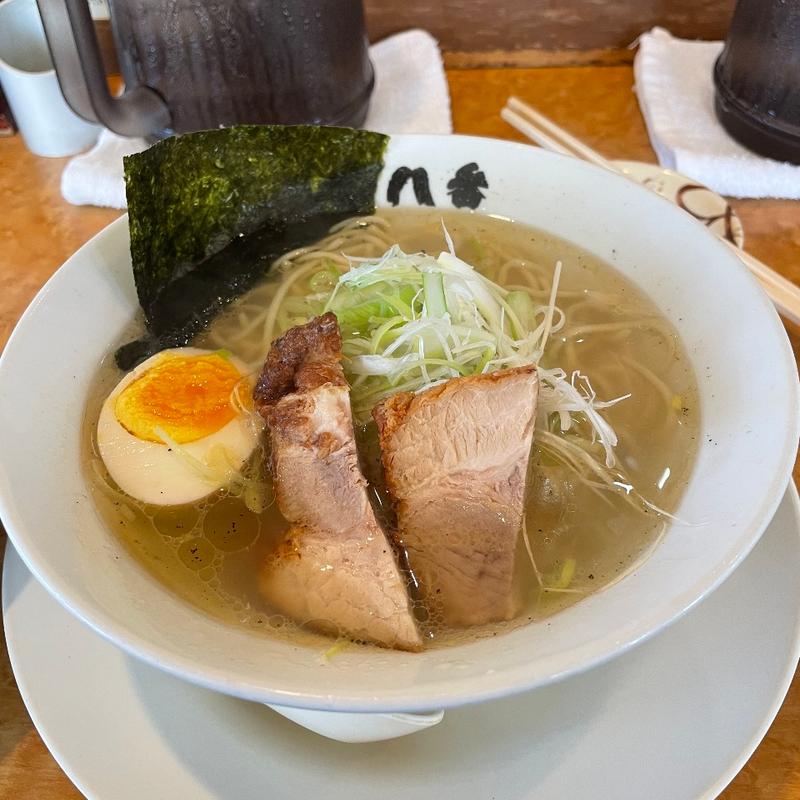 ネギ塩らーめん(こだわりらーめん十八番 ベイサイド店 （コダワリラーメンジュウハチバン）)