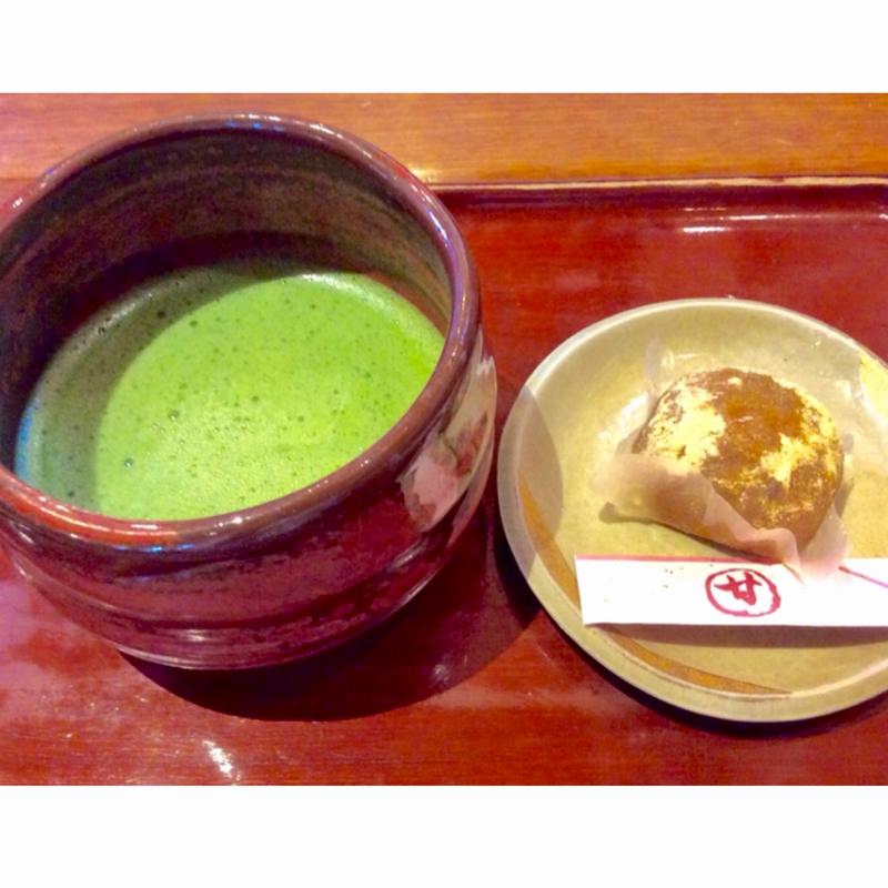 お抹茶セット(おかげ庵 新開町店)