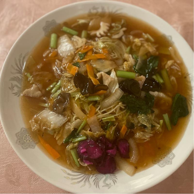 あんかけ焼きそば(ふぁみり～れすとらん 仙中里)