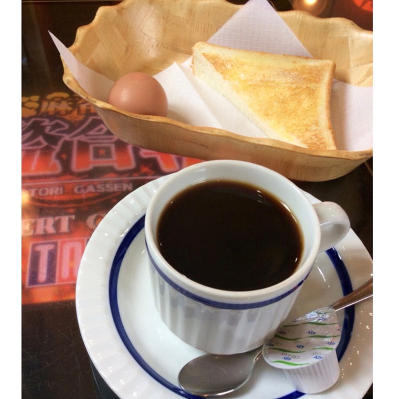 コーヒー(モーニング)(あんらくや)