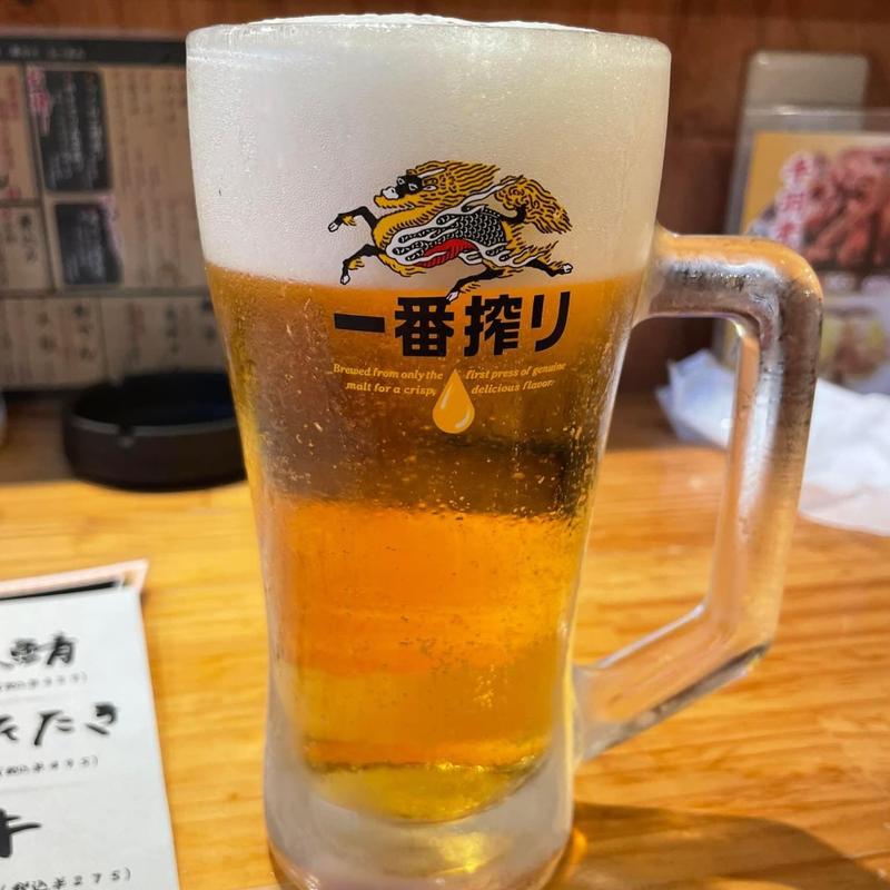 一番搾り生(きはち屋 駅前店)