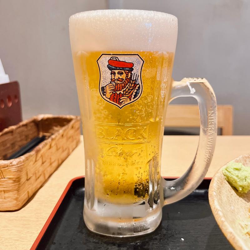 生ビール(蕎麦処グレゴリー)