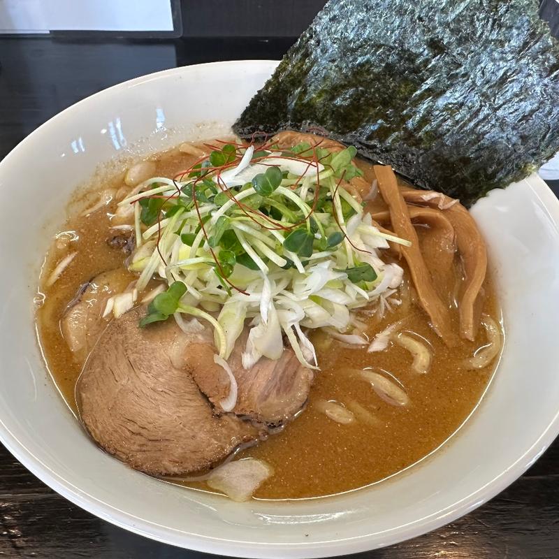 味噌煮干しらーめん(麺や 笑 ～sho～)