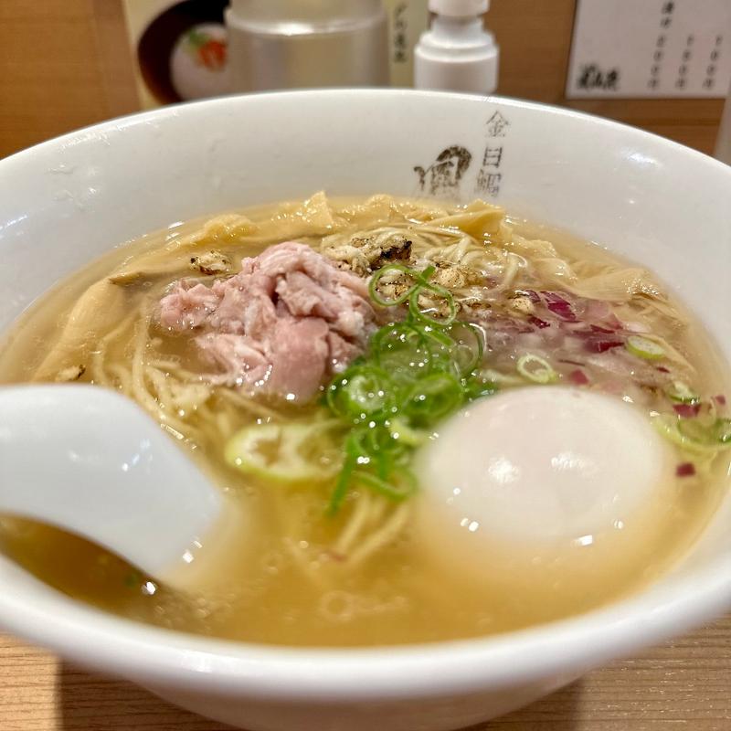 味玉金目鯛らぁ麺(金目鯛らぁ麺 鳳仙花)