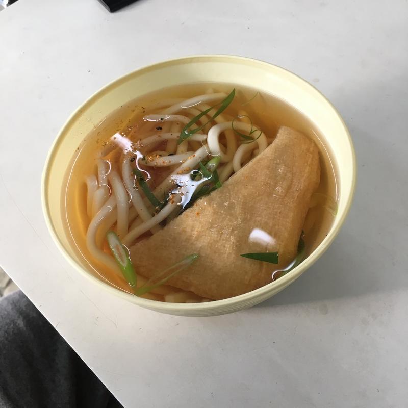 きつねうどん(ドライブイン　ダルマ)