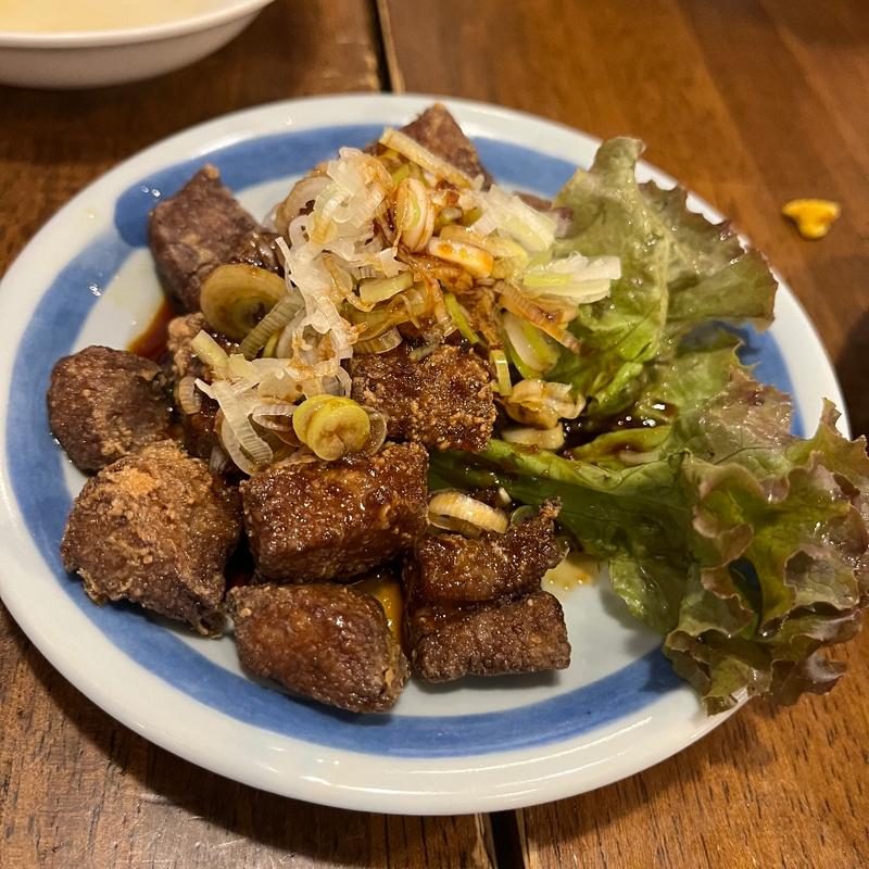 レバーの唐揚げ(かぶら屋 赤羽1号店)