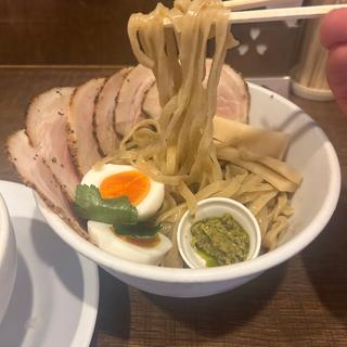 豚CHIKI塩つけ麺(ラーメン家 みつ葉)