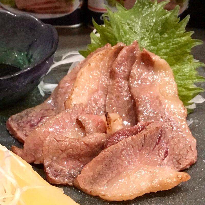 伊江牛の炙り(伊江人酒場)