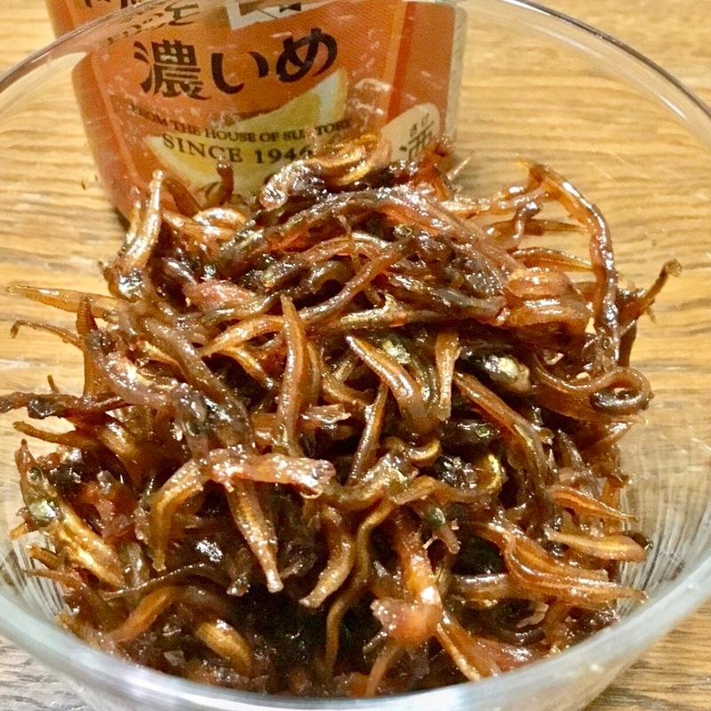 いかなごのくぎ煮(小倉屋 ホワイティうめだ店)