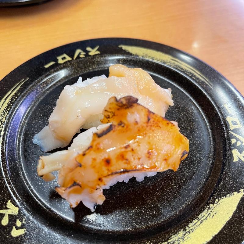 ばい貝食べ比べ(スシロー 三木店)