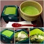 抹茶ティラミスセット(宇治園 「喫茶去」 阪急三番街店)