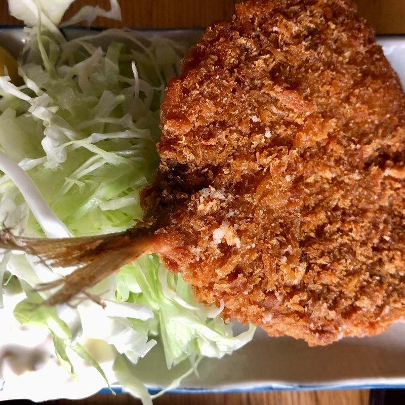 アジフライ(大衆食堂 BEETLE)