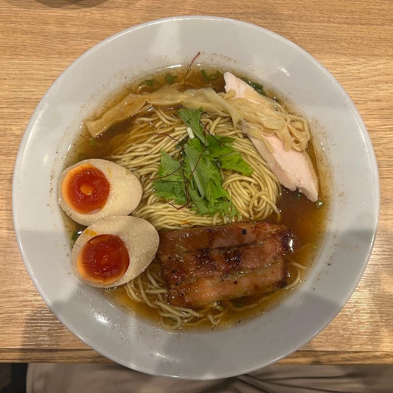味玉醤油らぁ麺(麺屋宗中目黒店)