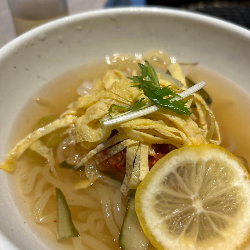 贅沢コースランチ　冷麺ハーフ(和韓焼肉 イルソ×イルロ)