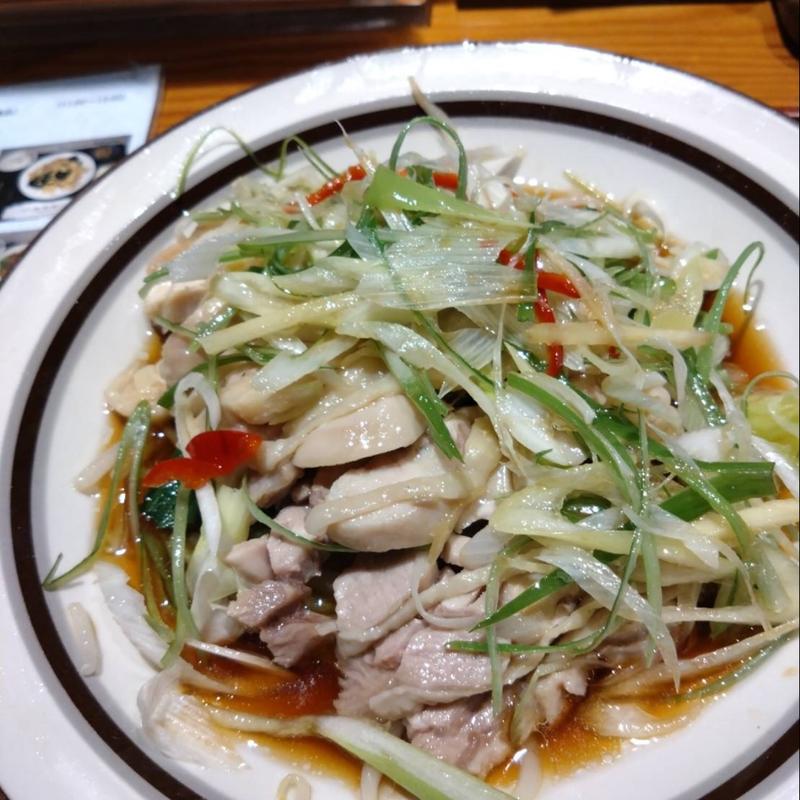 蒸し鶏定食(中華美食坊 田無南口店)