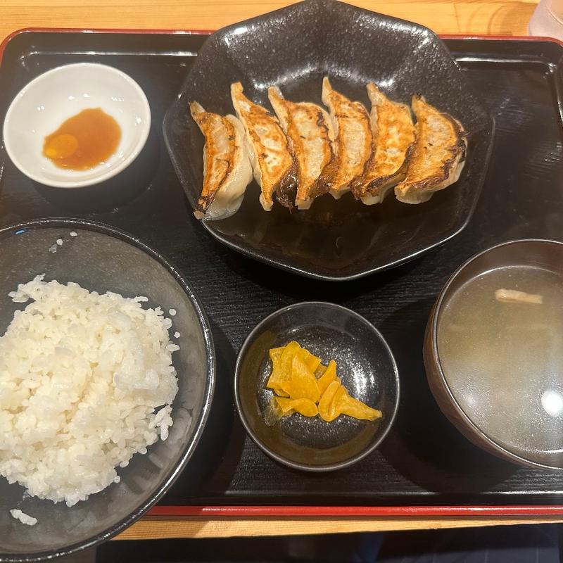 餃子定食(オリオン餃子 宇都宮駅東店)