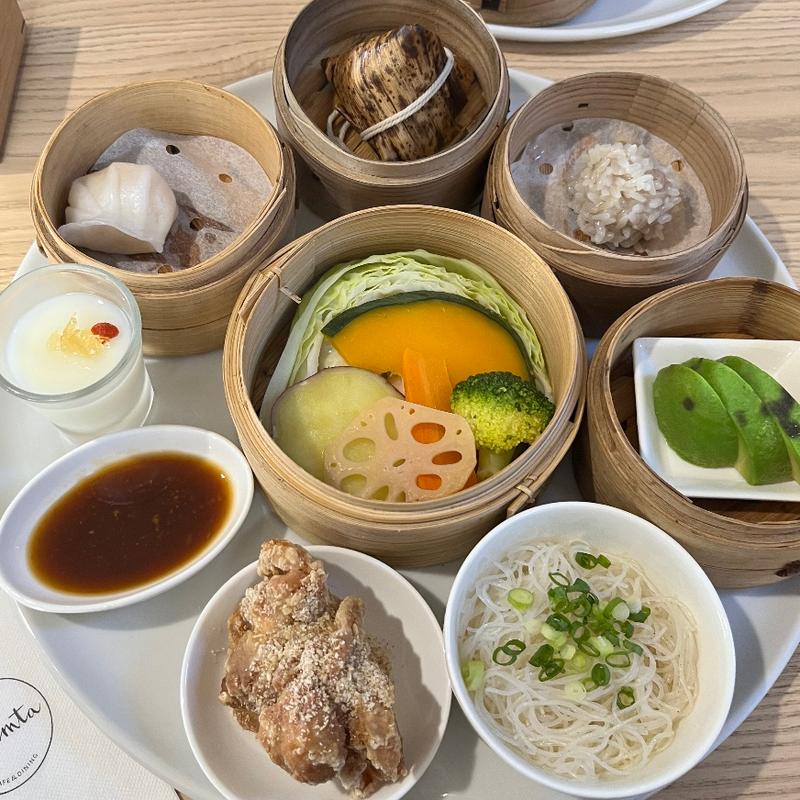 蒸し物セット(飲茶ぷーある palemta店)