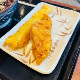 イカ天＋鶏天(丸亀製麺羽生)