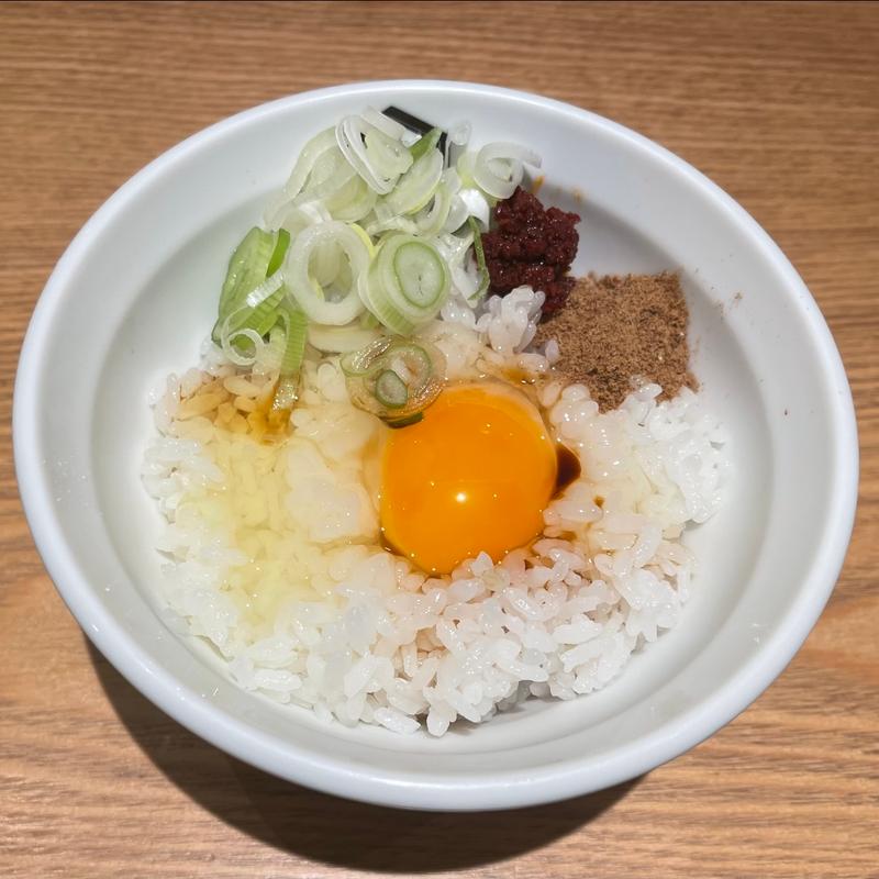 たすき流玉子ごはん(麺や　襷)