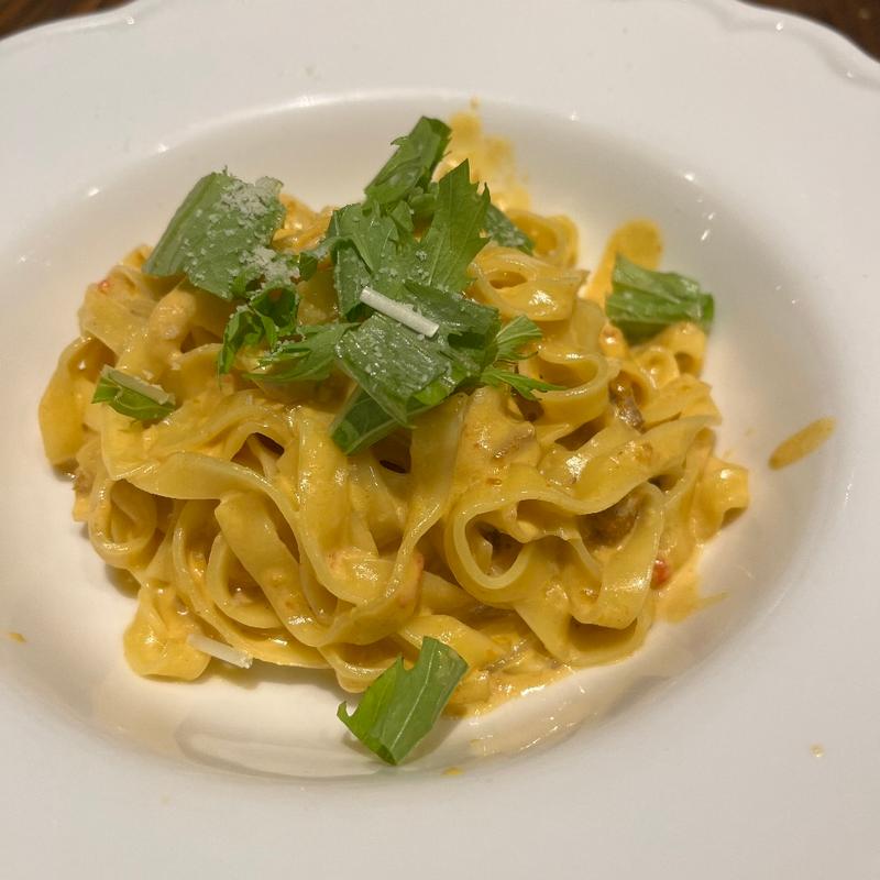 ランチB 生ウニのタリアテッレ(トラットリア ラパーチェ （Trattoria La Pace）)