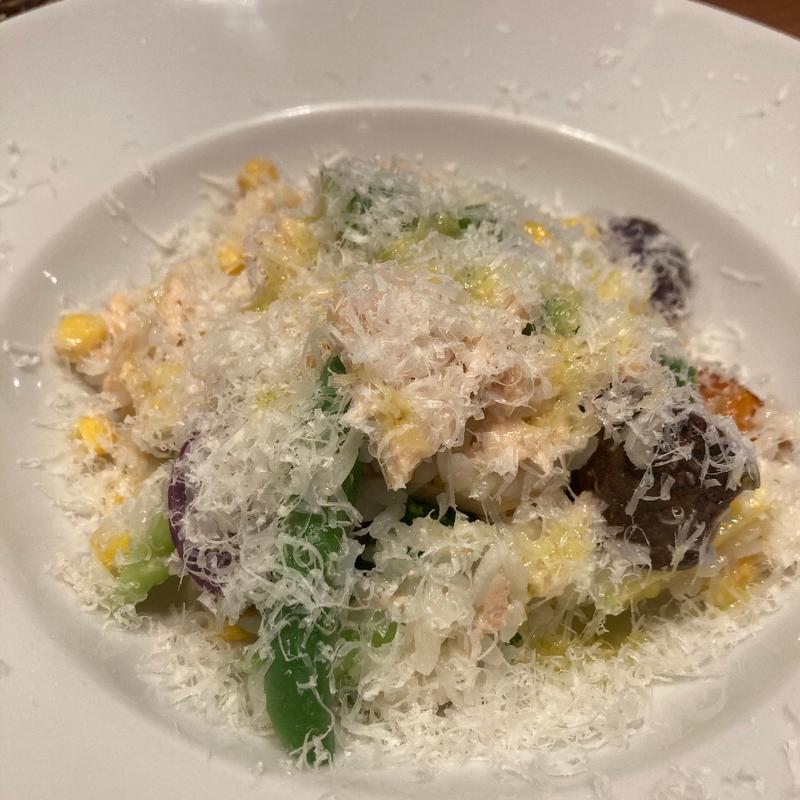 季節野菜とツナのリゾット(ビタースイート)