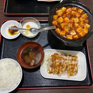 麻婆豆腐定食(中国菜館・味味)