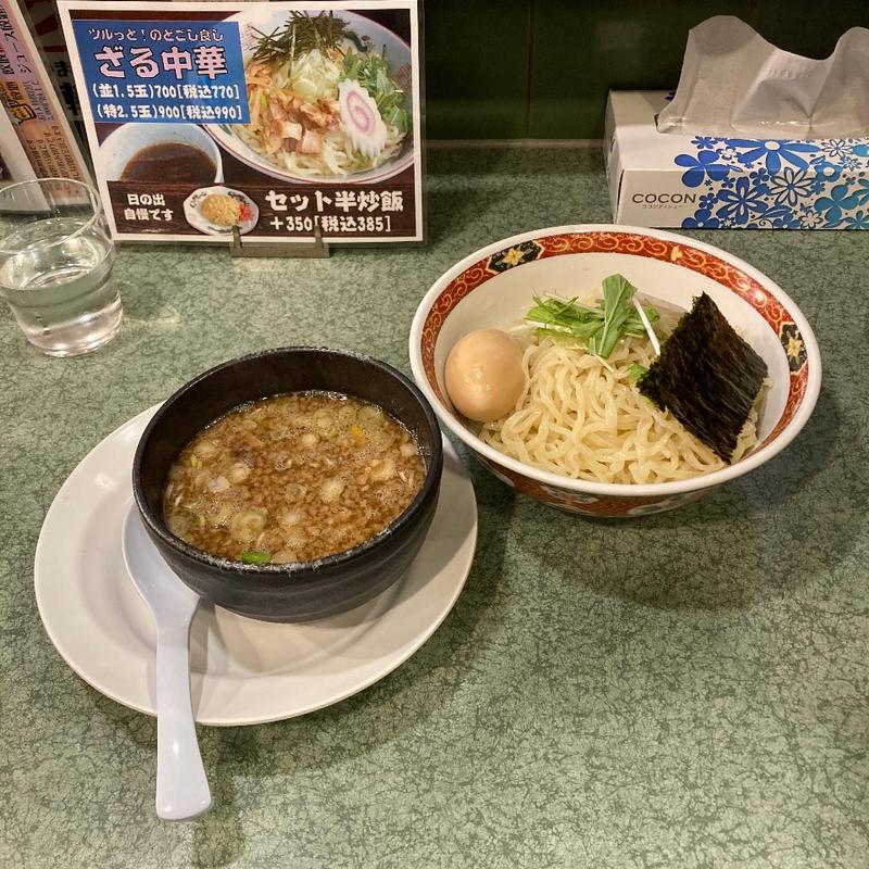 煮干しつけ麺(中華そばおつまみ日の出軒 静町店)