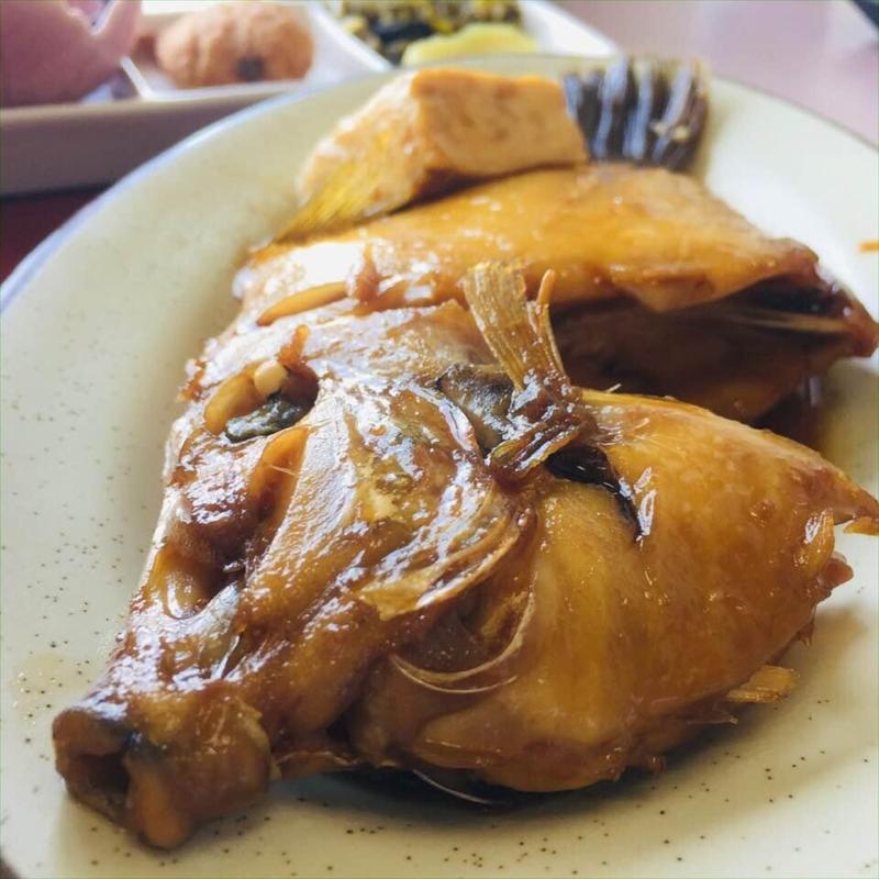 カワハギの煮付け_河丁みらいランチ(河丁 （かわちょう）)