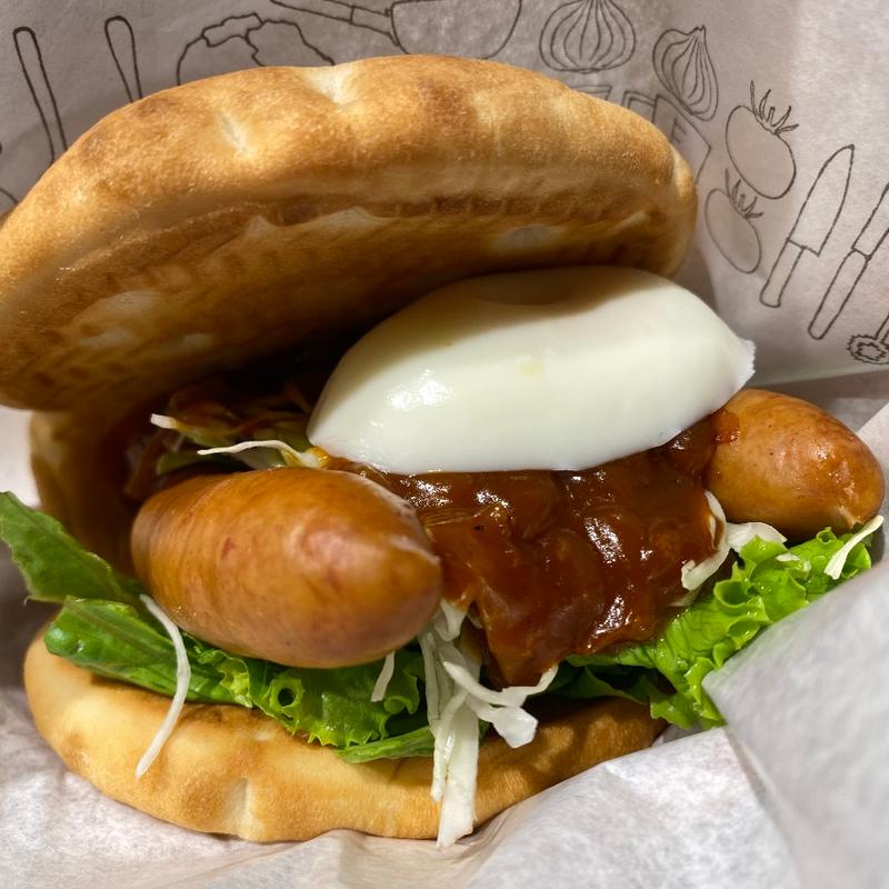 月見フォカッチャ(モスバーガー博多中洲店)