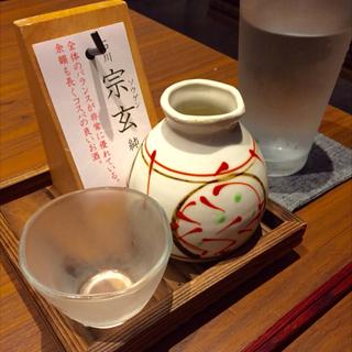 日本酒(宗玄)(ぬる燗佐藤 大坂)