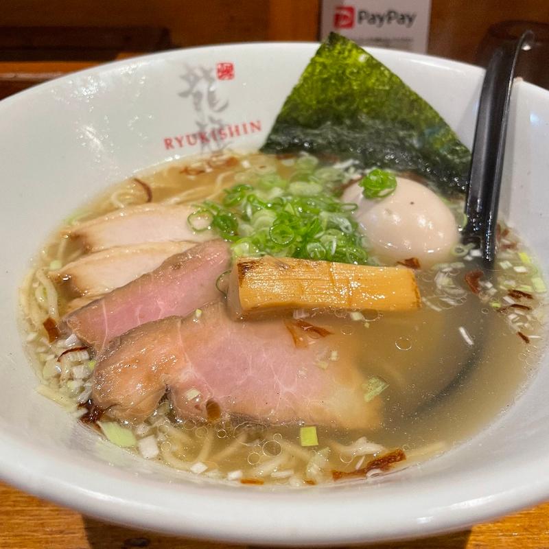 得塩そば(龍旗信 本店)