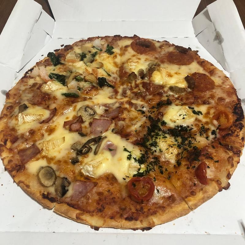 クワトロ•カマンベールミルフィーユ(ドミノ・ピザ足利店)