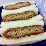 牛メンチカツサンド(ＪＲ東海パッセンジャー 新大阪駅　ウォークイン売店 )