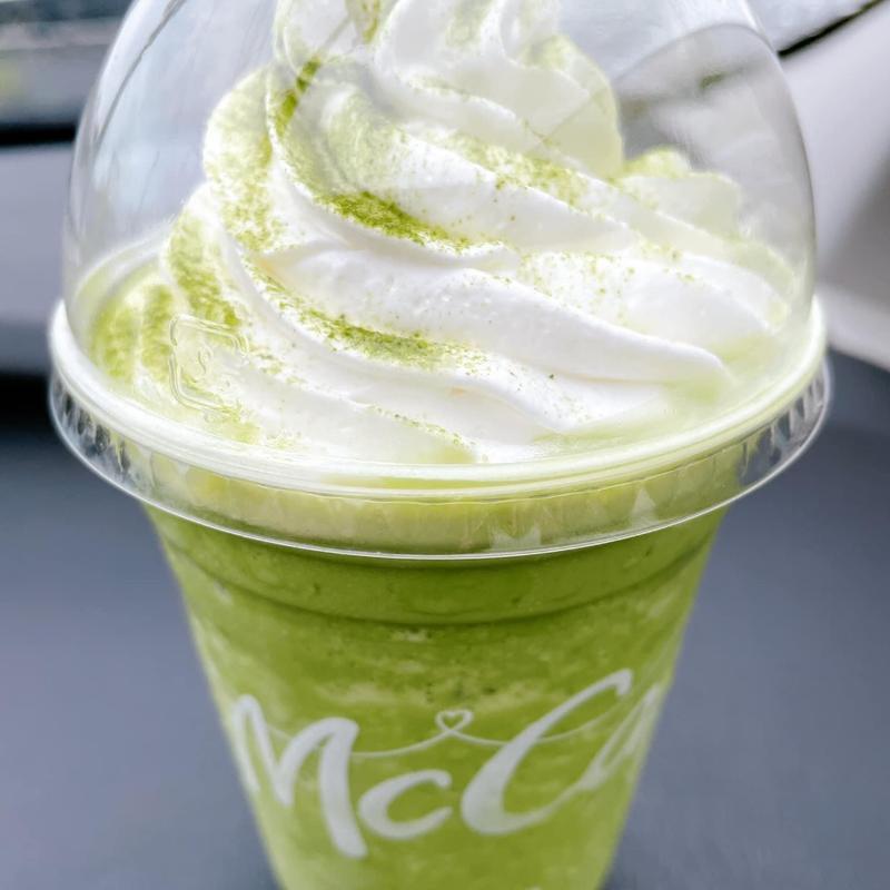 宇治抹茶フラッペ(マクドナルド フレンテ仙川店)