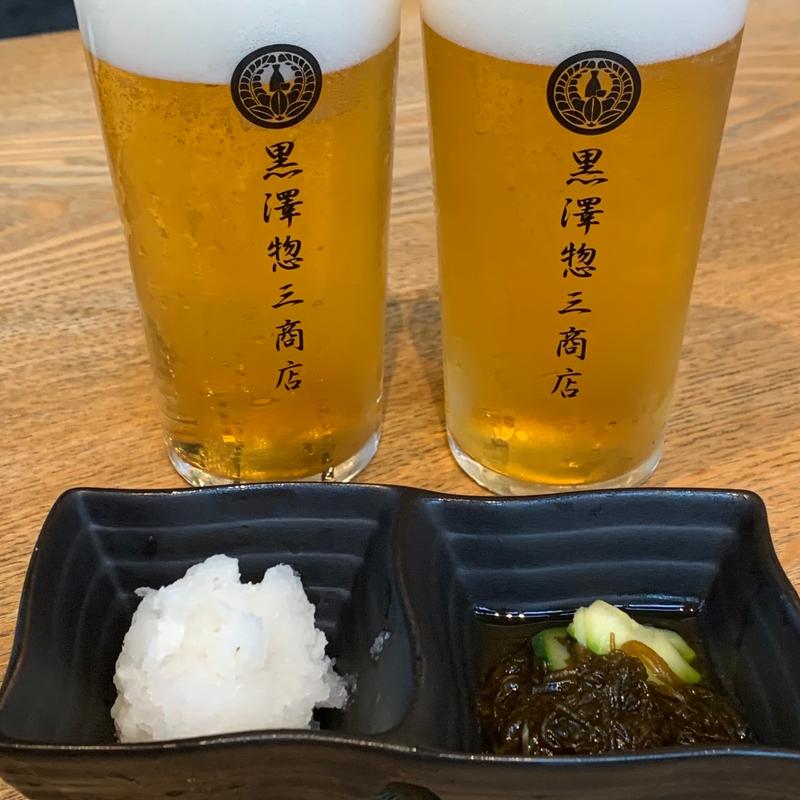 ビール(黒澤惣三商店 炭火)