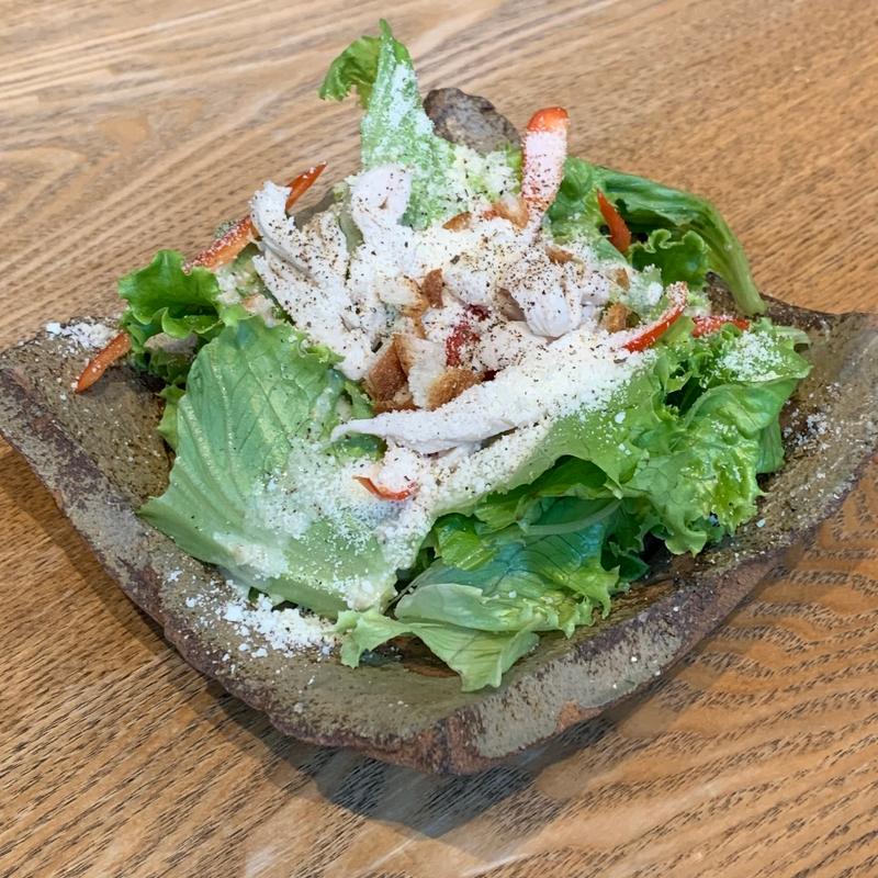 鶏ハムのシーザーサラダ(黒澤惣三商店 炭火)