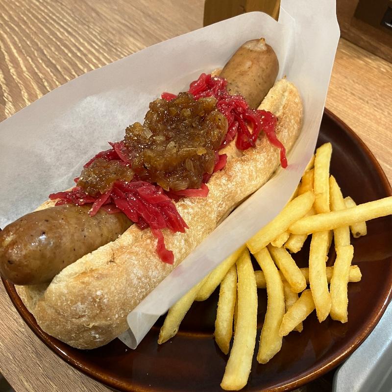 絶品グルメソーセージドッグ(E PRONTO (エ プロント) 本厚木ミロードイースト店)