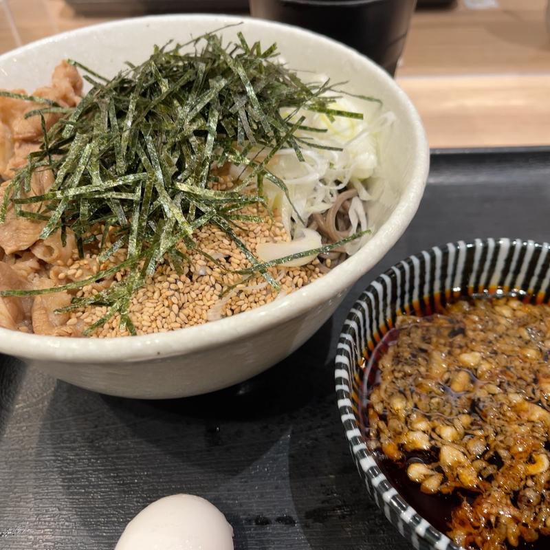 肉そば(俺のそば GINZA5)