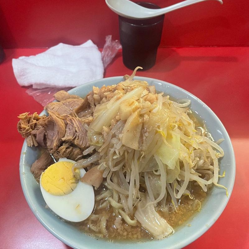 ラーメン 少な目(ラーメン富士丸 明治通り都電梶原店)