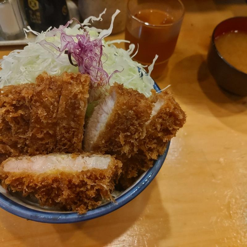 ソースカツ丼(とんかつ かつ壱 （かついち）)