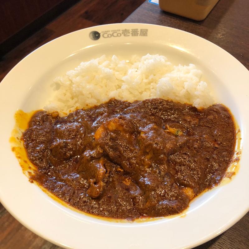 海の幸カレー　150g【20辛】(CoCo壱番屋 足利葉鹿店)
